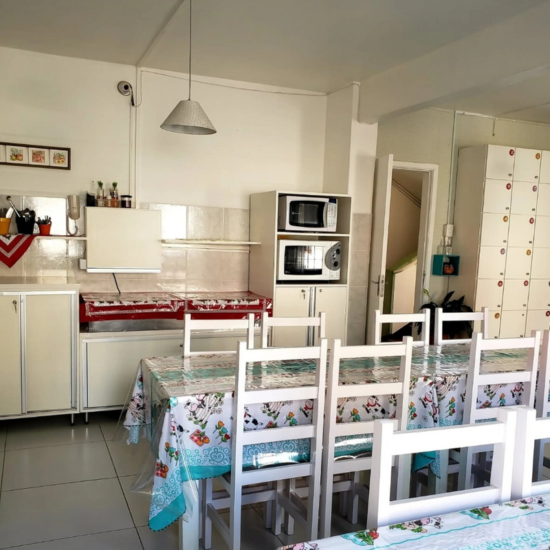 Cozinha e refeitório